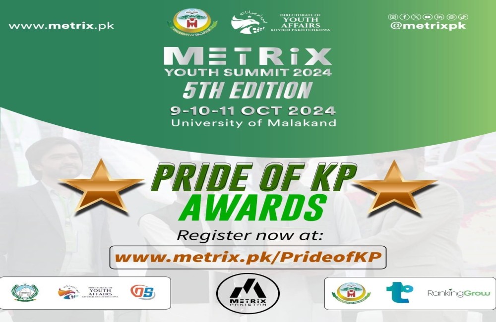 Metrix Pakistan to Host 3 Days Youth Summit In Malakand